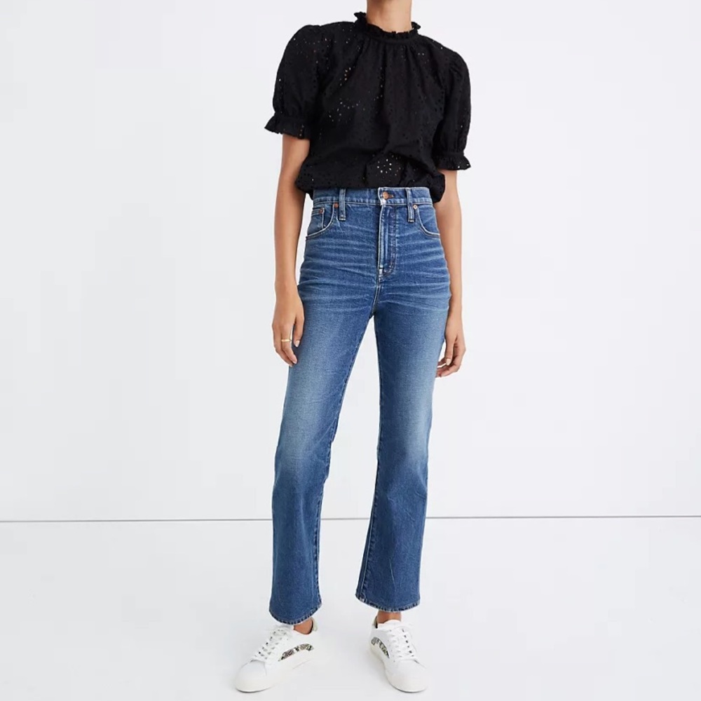 NEW Madewell Slim Demi Boot Jean